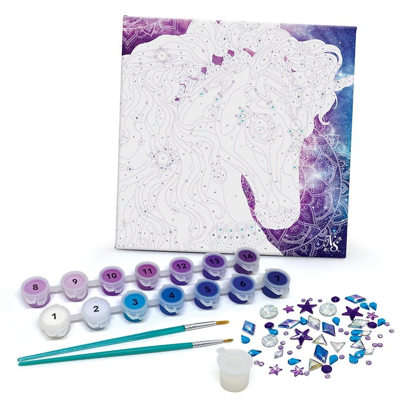 Nebulous Stars - Paint By Number On Canvas