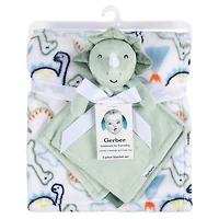 Gerber Childrenswear - Ensemble Couverture 2 pièces + Sécurité - Dinosaure