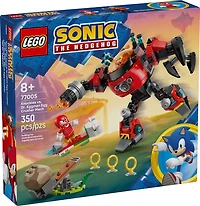 LEGO Sonic the Hedgehog Knuckles vs. Dr. Eggman Egg Crusher Mech Building Toy for Kids, Ages 8+ - 77005