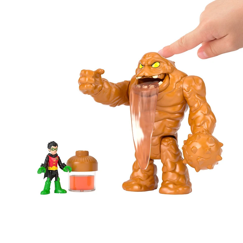 Fisher-Price Imaginext DC Super Friends Oozing Clayface & Robin