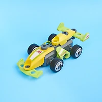 Meccano Junior, Kit de construction STEAM, Voiture de course