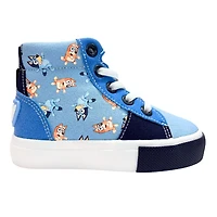 Bluey - sneaker montante pour tout-petit - bluey - bleu