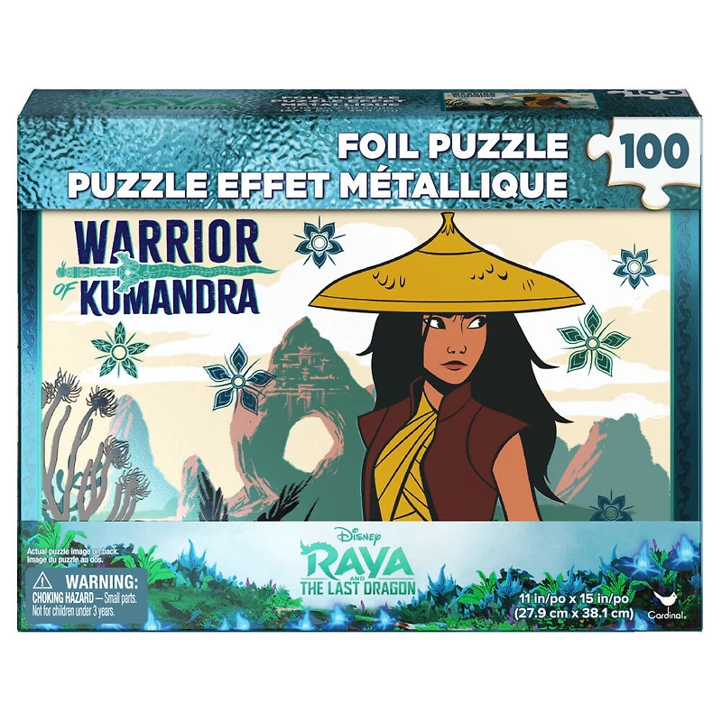 Raya and the Last Dragon 100-Piece Foil Puzzle