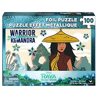 Raya and the Last Dragon 100-Piece Foil Puzzle