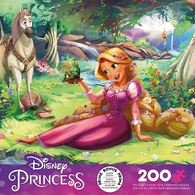 Puzzle 200PC Disney Friends Rapunzel et Pascal
