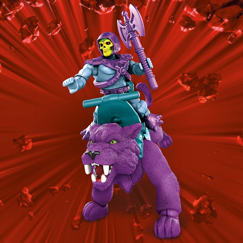 Mega Construx - Les Maîtres de l'Univers - Skeletor et Panthor️