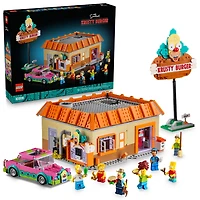LEGO Icons The Simpsons: Krusty Burger Collectible Building Set for Adults & Fans, Ages 18+ - 10352