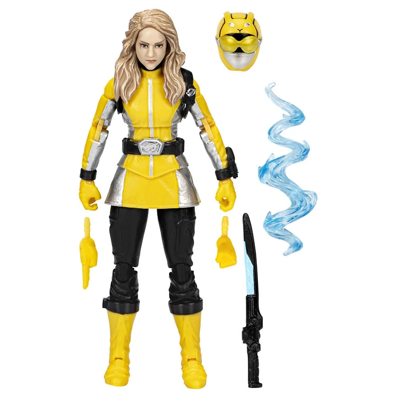 Power Rangers Lightning Collection, figurine Ranger jaune Beast Morphers de 15 cm
