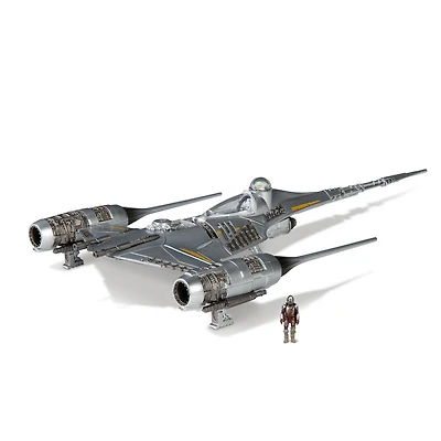 Assortiment de véhicules et de figurines Star Wars de 12,7 cm - Chasseur N-1 du Mandalorien avec le Mandalorien