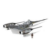 Star Wars 5" Vehicle & Figure Assortment -  The Mandalorian's N-1 Starfighter with The Mandalorian