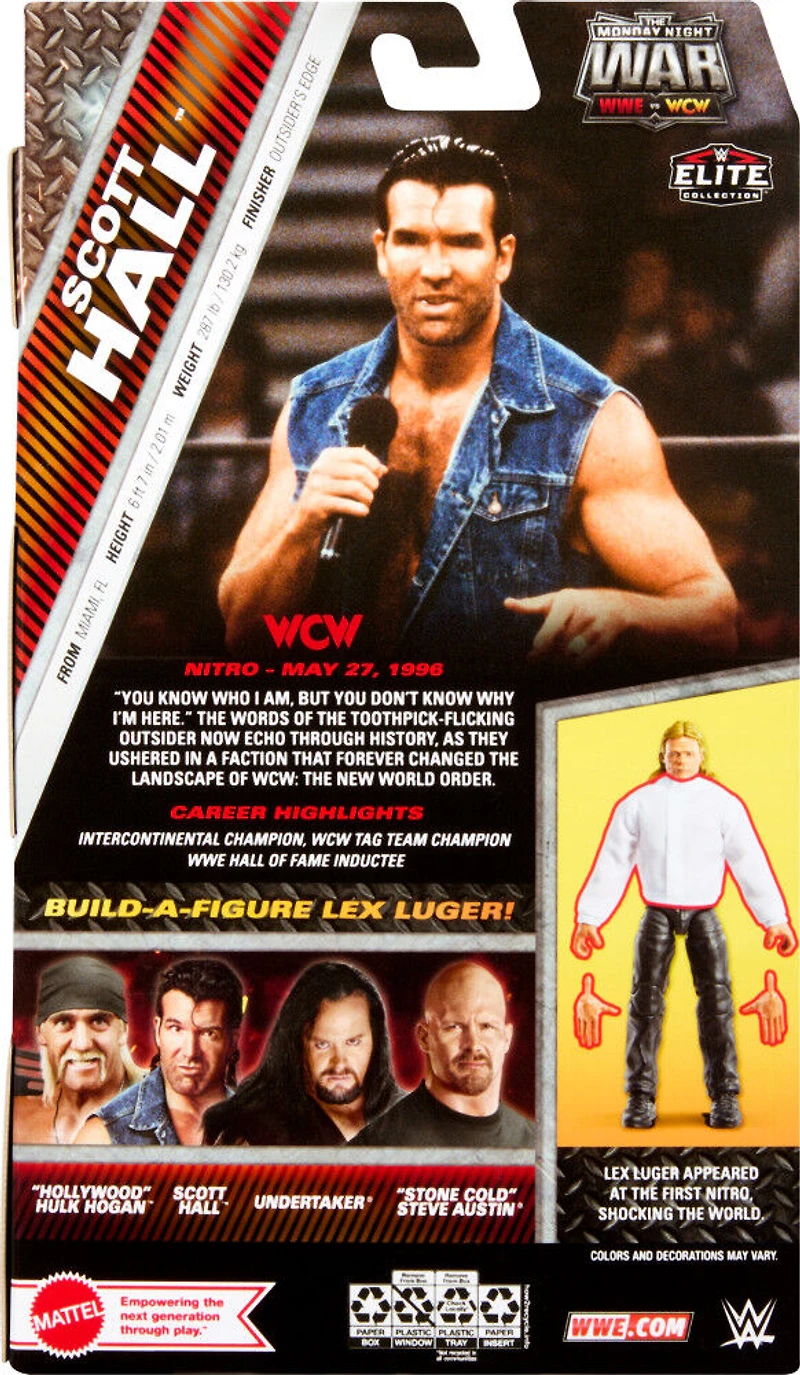 Figurine WWE Elite Collection Monday Night Wars Scott Hall