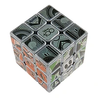 Rubik's Cube, Disney 100th Anniversary Metallic Platinum 3x3 Cube | Fidget Toys| Mickey Mouse Toys | Disney Toys
