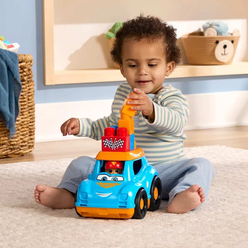 Mega Bloks Ricky Race Car