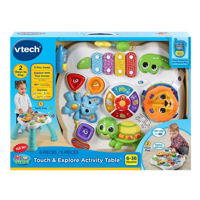 VTech Table d'activitiés sensorielle des P'tits loulous