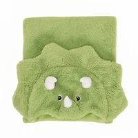 Kids Hooded Blanket, Dinosaur