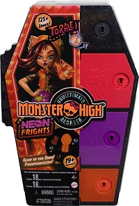 Monster High Doll, Toralei Stripe, Skulltimate Secrets: Neon Frights