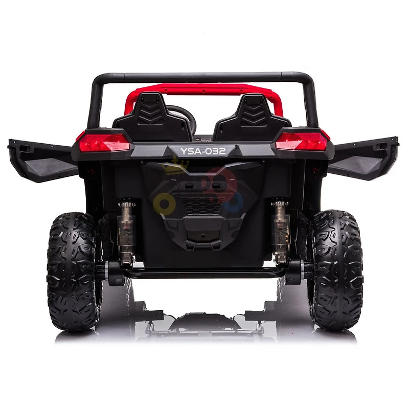 KidsVip 24V Blade BT Edition Buggy/UTV W/RC - Rouge - Édition anglaise