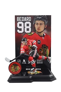 McFarlane's SportsPicks-NHL 7"Posed Fig - Connor Bedard (Chicago Blackhawks)