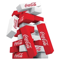 Masterpieces Puzzle Company Coca-Cola Tumble Tower jeu de plateau - Édition anglaise