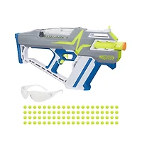 Nerf Hyper, blaster motorisé Mach-100, inclut 80 billes en mousse Nerf Hyper