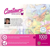 Contours - Butterfly Surprise - 1000 Piece Shaped Jigsaw Puzzle