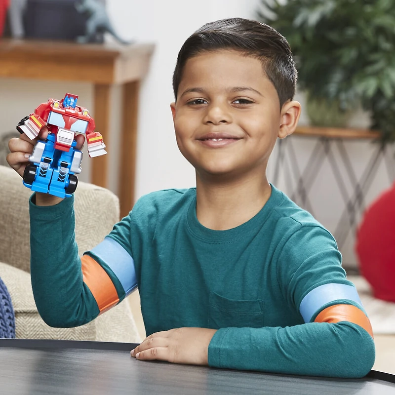 Playskool Heroes Transformers figurine convertible Heroes Team Optimus Prime