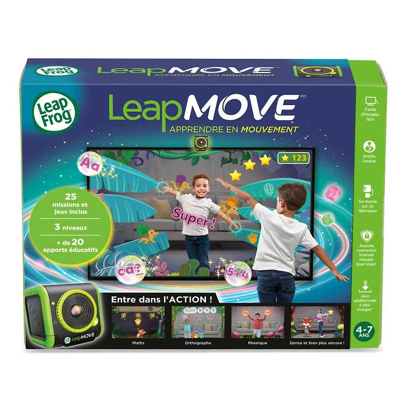 LeapFrog LeapMove Active Learning Video Game System - French Edition