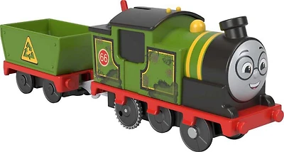 Thomas et ses amis Train jouet Whiff, locomotive motorisée et wagon