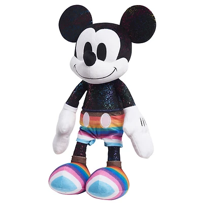Grande peluche Mickey Mouse de 38 cm de haut, collection Disney Pride