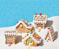 Ez Build Gingerbread Mini Village Kit