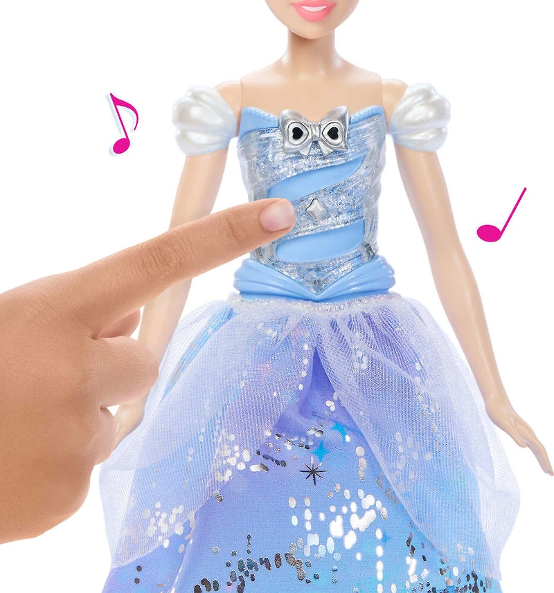 Disney Princess-Poupée Cendrillon et sa Robe Enchantée