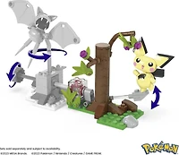MEGA -Pokémon -Coffret -La Cueillette de Pichu, 1 figurine (84 pièces)
