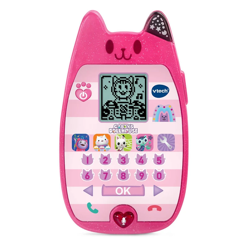 VTech Gabby's Dollhouse A-Meow-Zing Phone - English Edition