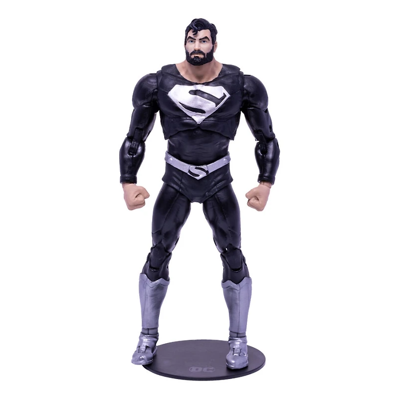 DC Multiverse - Solar Superman (Costume Noir) Figurine
