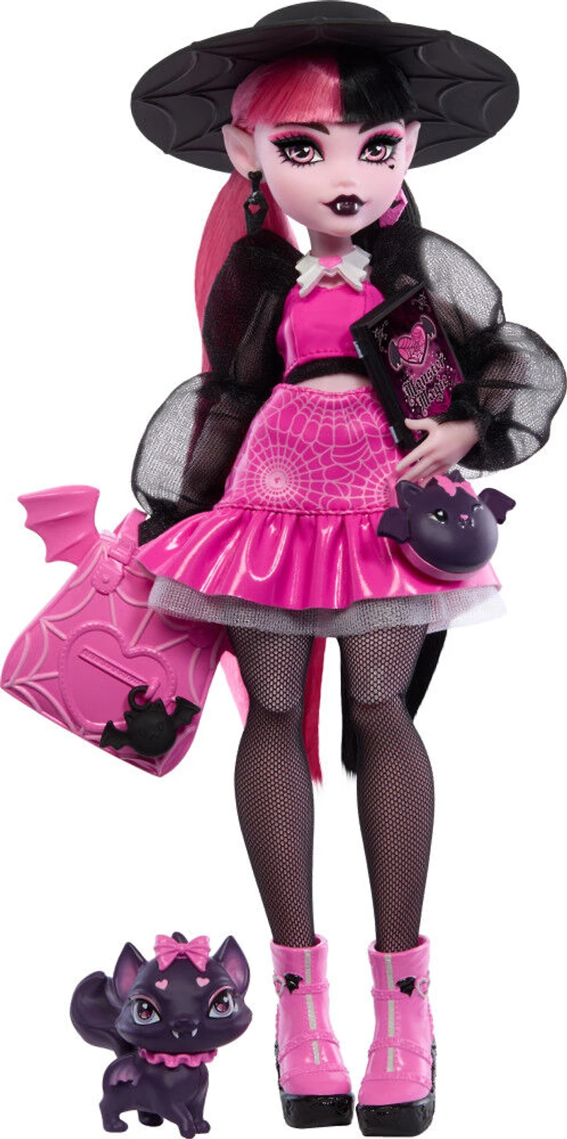 Monster High Draculaura Fashion Doll with Pet Count Fabulous and Accessories