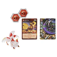 Bakugan Evolutions, Blitz Fox (Diamond), Figurine articulée de 5,1 cm et carte à collectionner