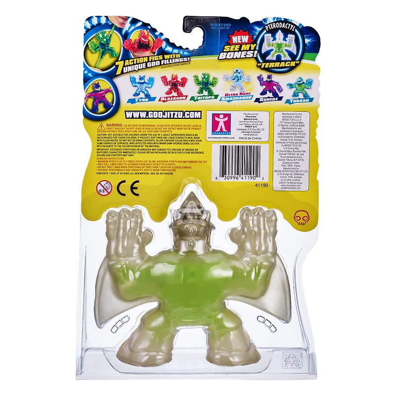 Heroes of Goo Jit Zu - Dino rayon-X S4 Hero Pack - Terrack