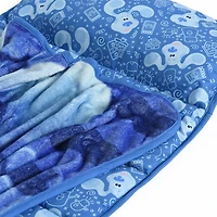 Couverture pour la sieste avec oreiller intégré, Blues clues