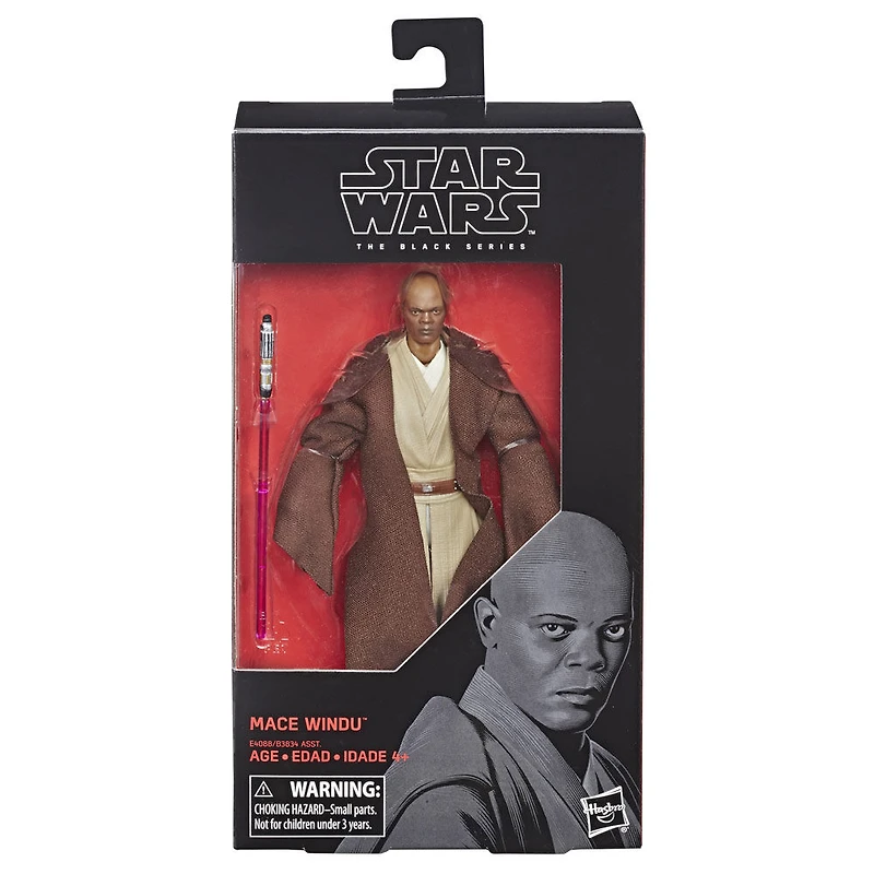 Star Wars La série noire - Figurine Mace Windu de 15 cm