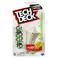 Tech Deck, Street Hits, Mini-planche à roulettes Blind Skateboards avec obstacle rail voûté