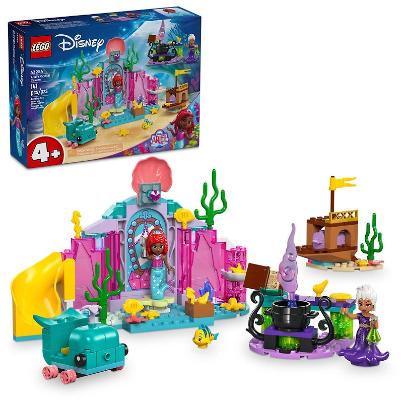LEGO Princesses Disney La grotte de cristal d'Ariel 43254