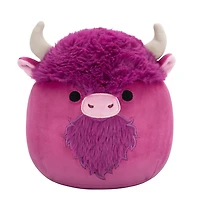 Peluche Squishmallows 7.5" - Dave le bison violet