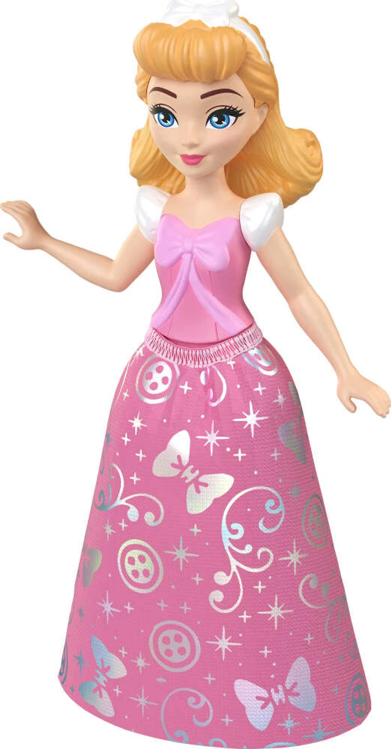 Princesses Disney Base Petite poupée Cendrillon, tenue brillante