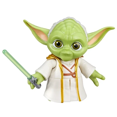 Star Wars Les Aventures des Petits Jedi, figurine Yoda, jouets Star Wars pour enfants d'âge préscolaire