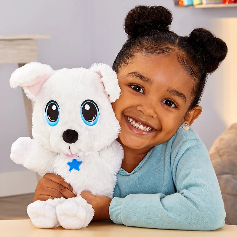 Rescue Tales Cuddly Pup Maltese Soft Plush Pet Toy