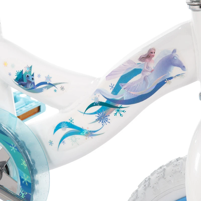 Vélos de 14 pouces, Reines des Neiges de Disney par Huffy, Blanc - Notre exclusivité