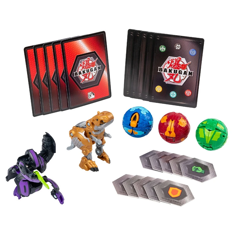 Bakugan, Battle Pack 5 personnages, Darkus Cyndeous et Aurelus Trox