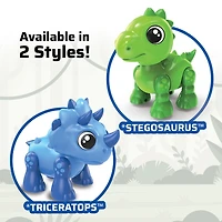 YCOO Dino Heads Up - Stegosaurus et Triceratops (Un choisi au hasard pour les achats en ligne)
