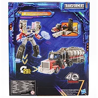 Transformers Generations Legacy United, figurine G2 Universe Laser Optimus Prime classe Leader