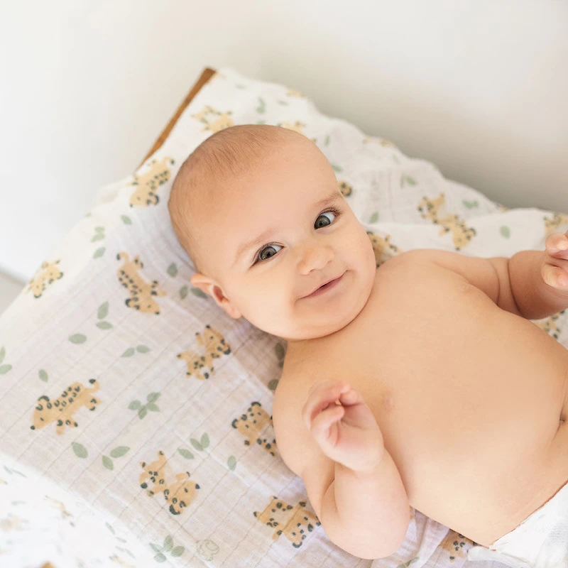 Mousseline De Coton/ Léopard